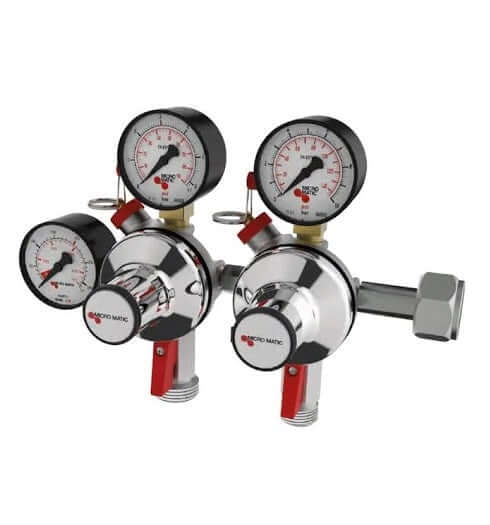 CO2 Doppel-Druckminderer Micro Matic Premium Plus, 7 bar