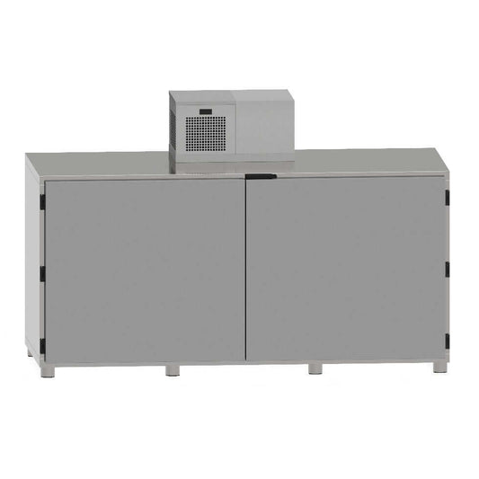 Fasskühler FKE aus Edelstahl für die optimale Kühlung von 2-10 Fässern.