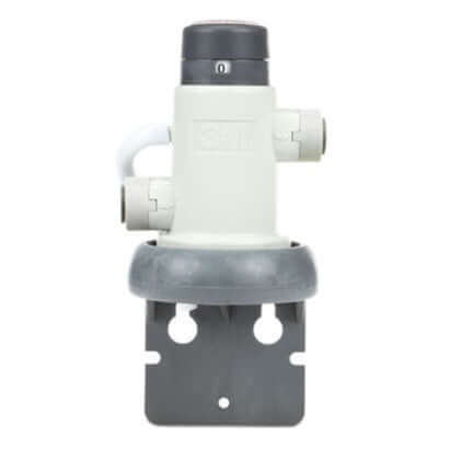 3M Filterkopf BH3-JG für Wasserfilter mit zwei 3/8" John Guest Anschlüssen, leicht zu installieren.
