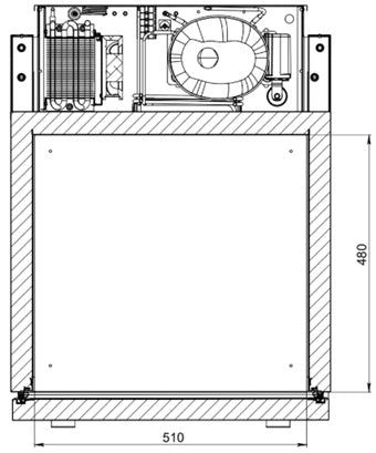UBC Kegmaster 2 Beer Dispenser Refrigerator