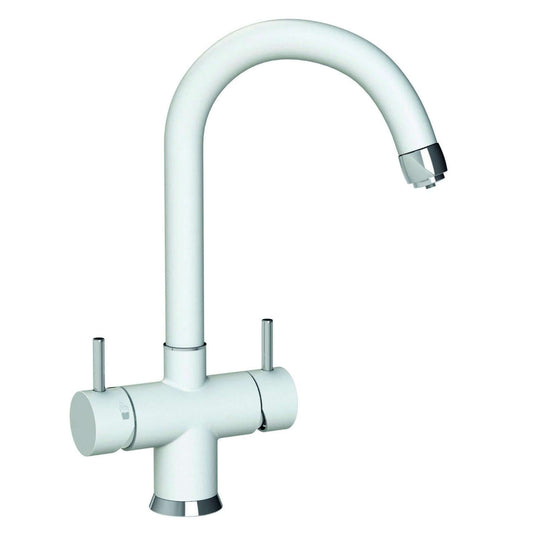 Soda Wasserhahn Multifive Round, 5-leitig mit Mischbatterie für vielseitige Wasserversorgung.