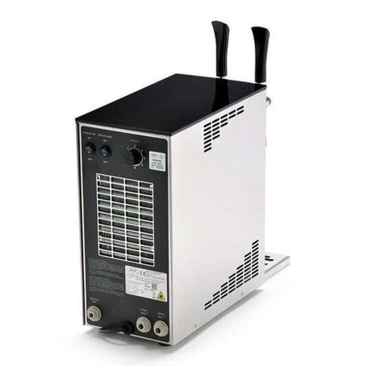 Lindr PYGMY Exclusive 25K beer dispenser with sleek design and cooling features, ideal for events and home use.