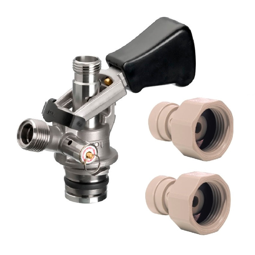 Tête de robinet Guinness avec connecteur à vis FluidFIT