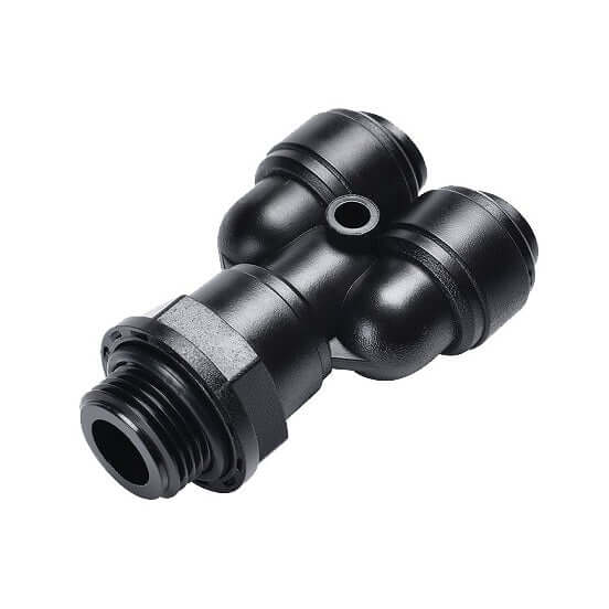 fluidFIT Y-Einschraubverschraubung - drehbar (BSP, G-Gewinde)