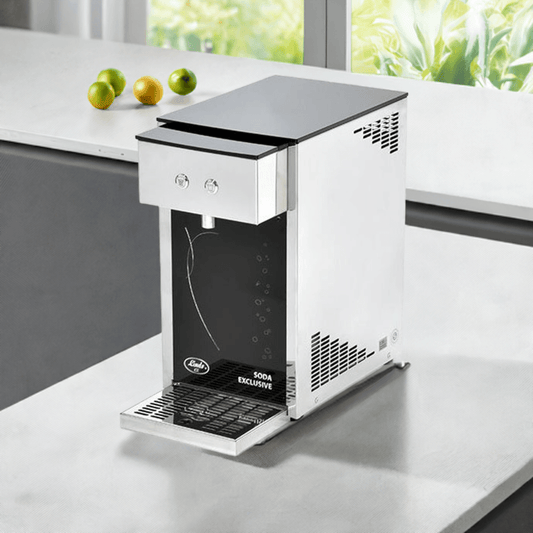 Soda maker, water dispenser, drinking water carbonator - Lindr SODA Exclusive New Green Line