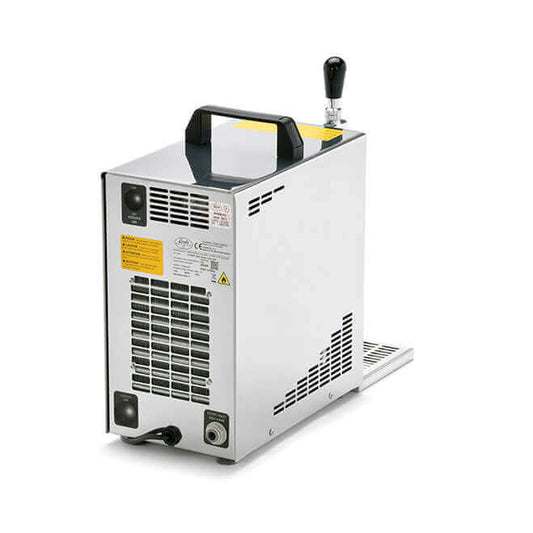 Zapfanlage Lindr PYGMY 25 New Green Line, kompakter Tischkühler mit einfacher Handhabung und schneller Einsatzbereitschaft.