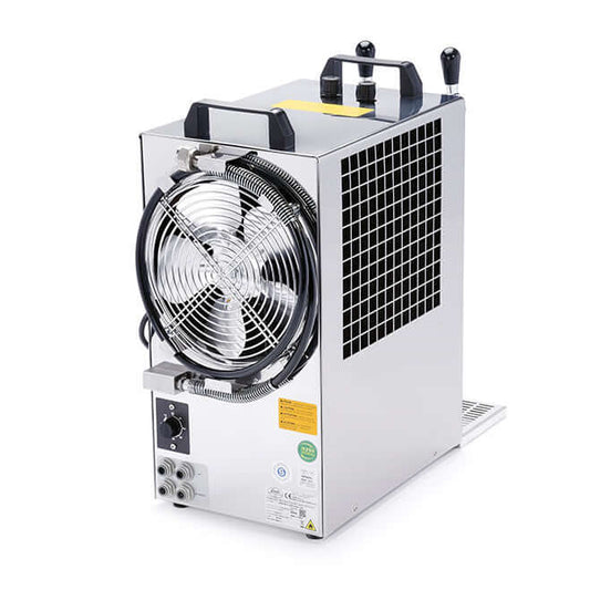 Zapfanlage Lindr Kontakt 155R Kühler mit Ventilator für Getränkekreisläufe und hohe Kühlleistung.