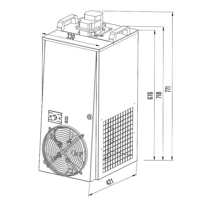 Lindr Zapfanlage CWP 200 Green Line (4 leitig)
