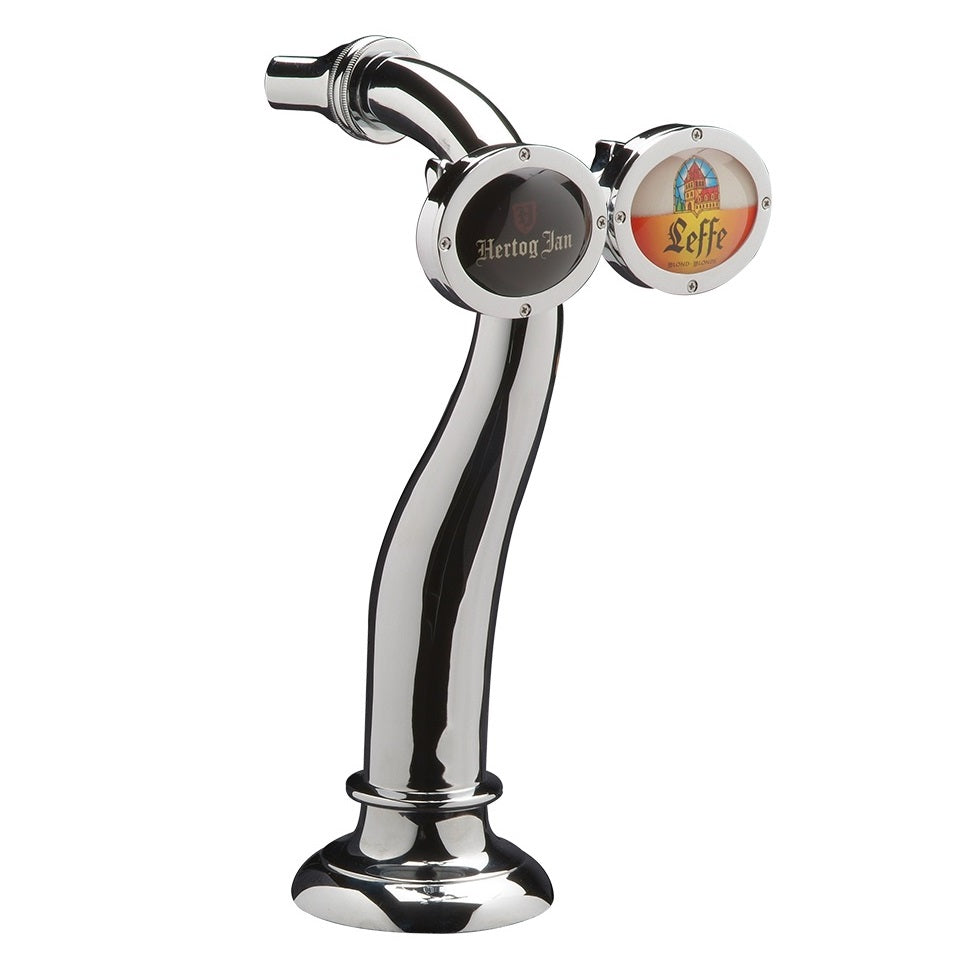 “Swan” dispensing column with 1 to 2 lines