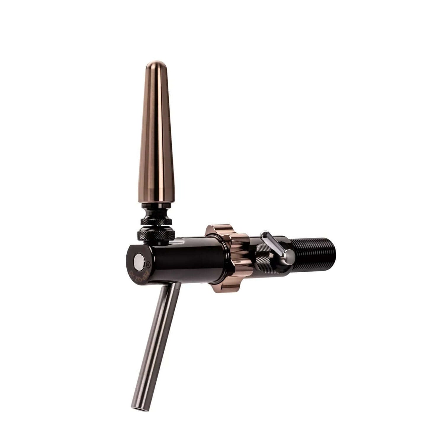Zapfhähne von Raffeiner, hochwertiger Kompensator-Zapfhahn für präzisen Ausschank.
