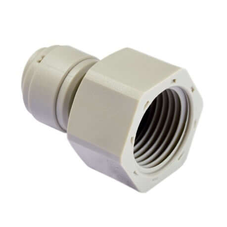 fluidFIT Aufschraubsteckverbinder mit UNF-Gewinde für hohe Präzision in Fluid- und Pneumatiksystemen