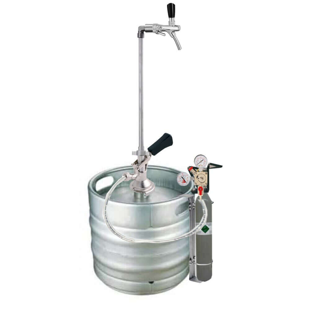 Keg dispensing column