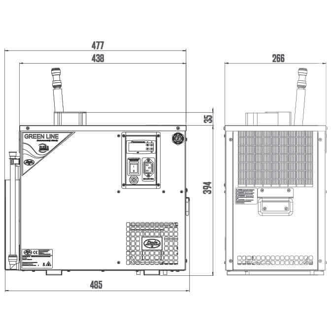 Lindr AS-40 Glycol Nouvelle Ligne Verte