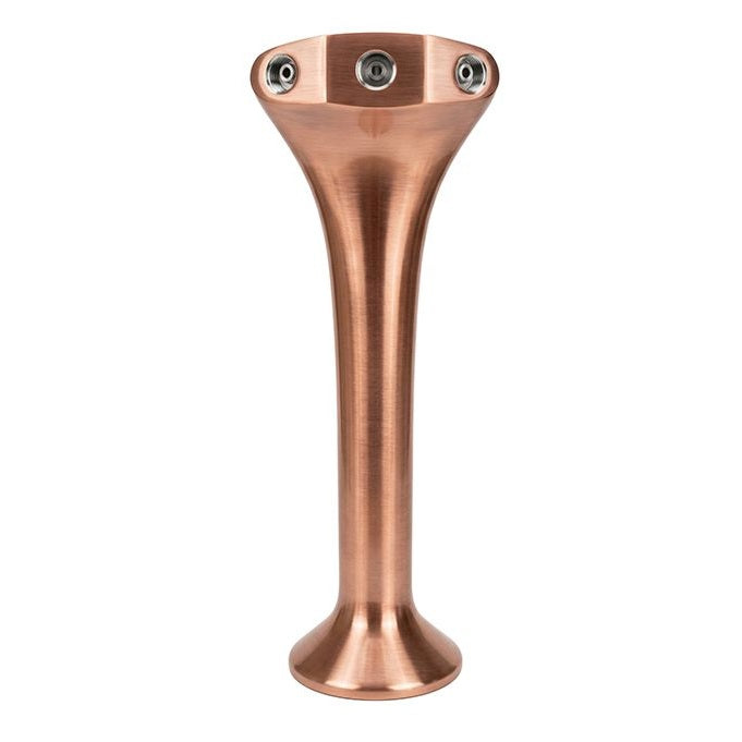 Schanksäule Giotto in Bronze-Optik – edles Bar-Design für Ihre Ausschankanlage.