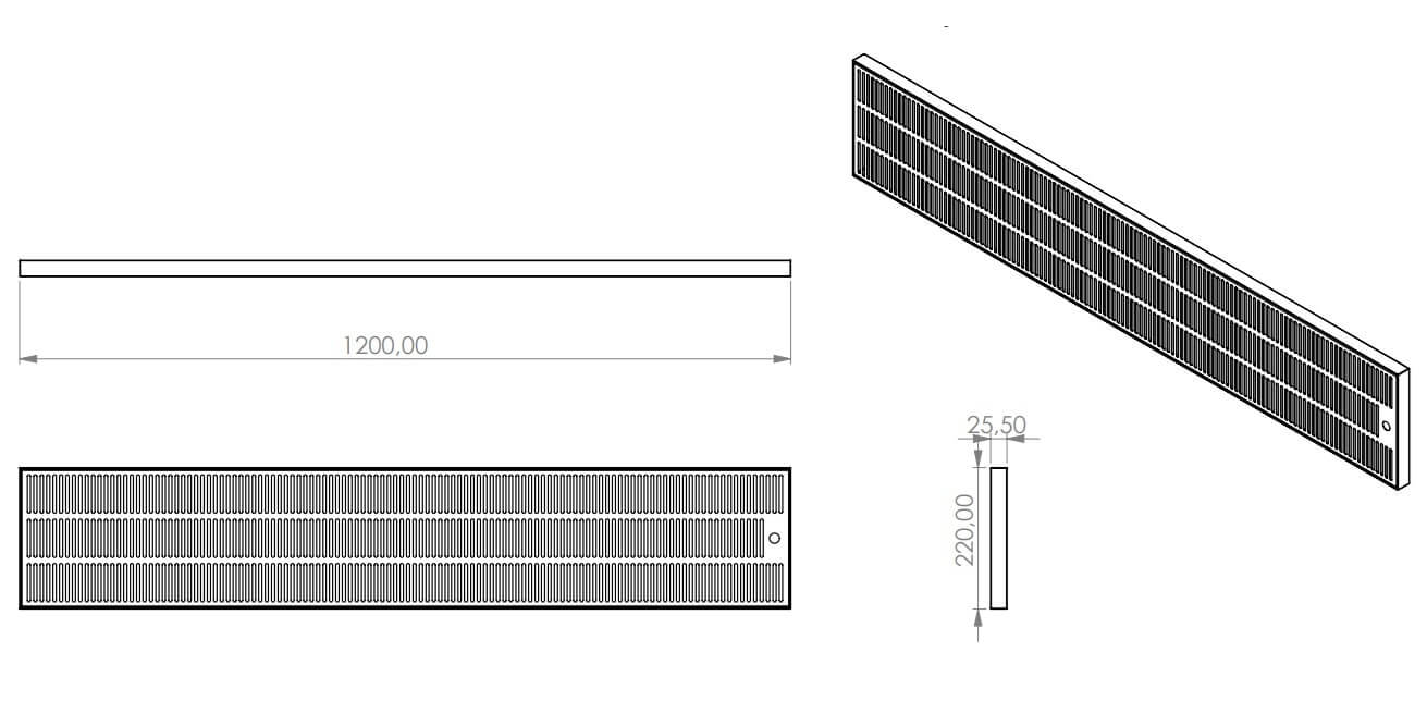 Structure de bac collecteur sans drain