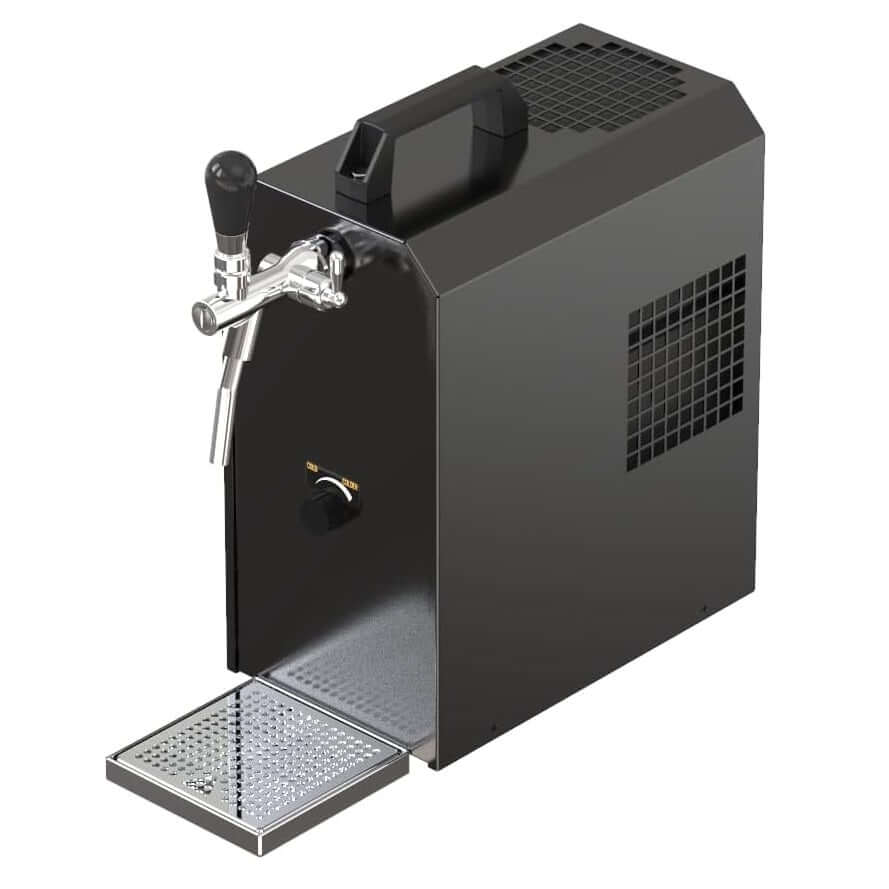 UBC STREAM - 1 leitige Obertheken Zapfanlage mit Zapfhahn und Ablauffläche für ein perfektes Biererlebnis.