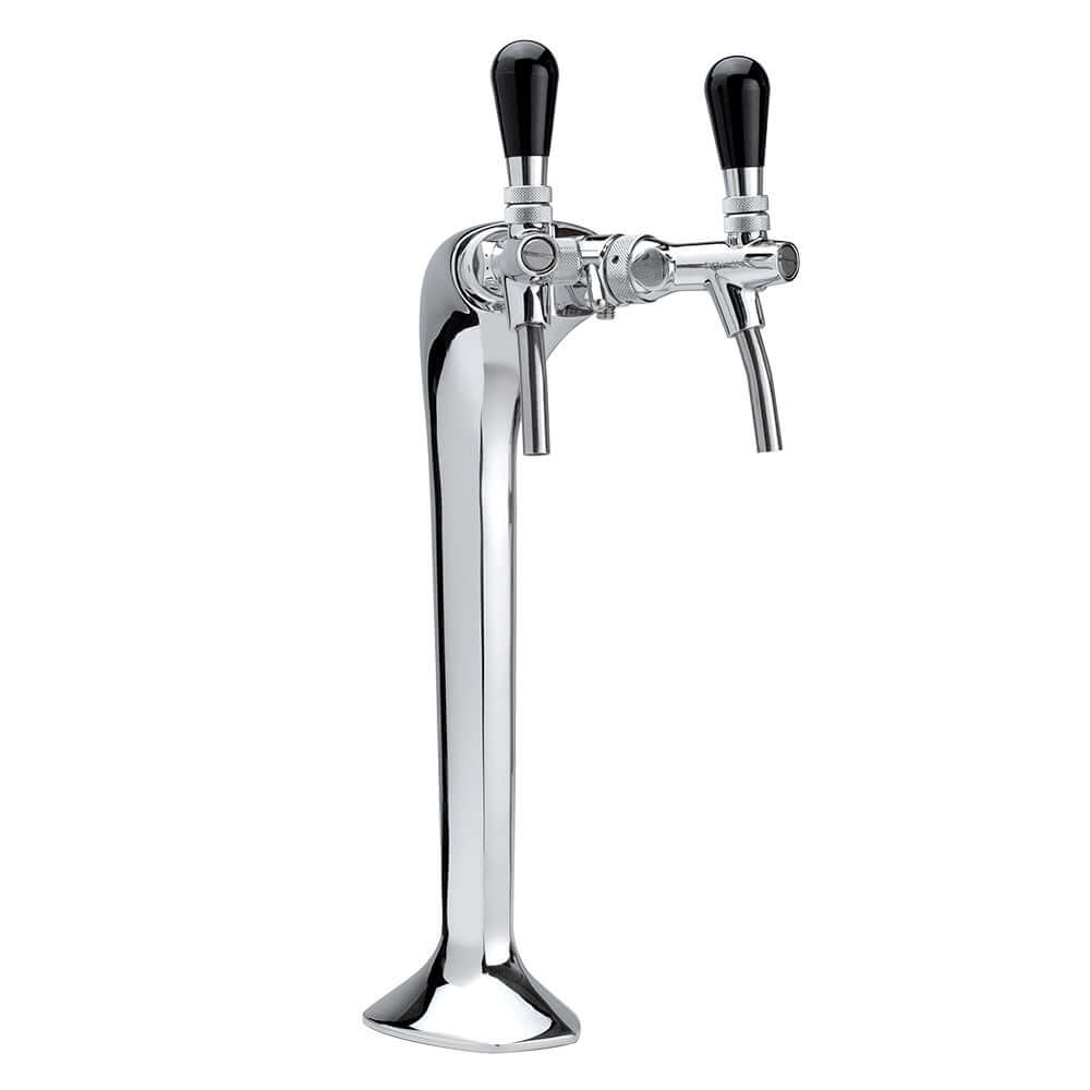 “Giotto” dispensing column 1 to 4 lines, chrome