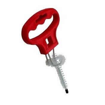 Tap head cleaning brush